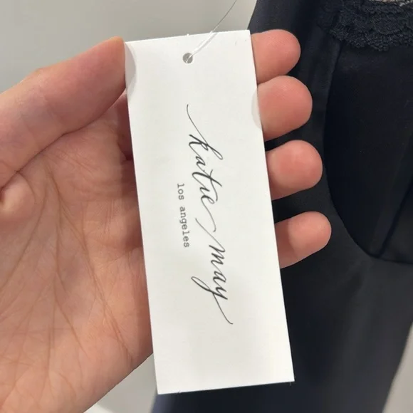 New Katie May x Lily Easton Emilia Dress in Black